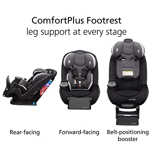 Safety 1st Grow and Go All-in-One Convertible Car Seat, Rear Facing Car Seat 5-40 lbs, Forward Facing Car 30–65 lbs, High Back Booster Seat 40-100 lbs, High Street