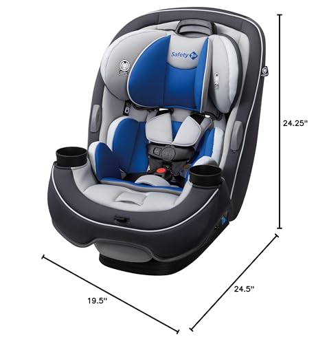 Safety 1st Grow and Go All-in-One Convertible Car Seat, Rear Facing Car Seat 5-40 lbs, Forward Facing Car 30–65 lbs, High Back Booster Seat 40-100 lbs, High Street