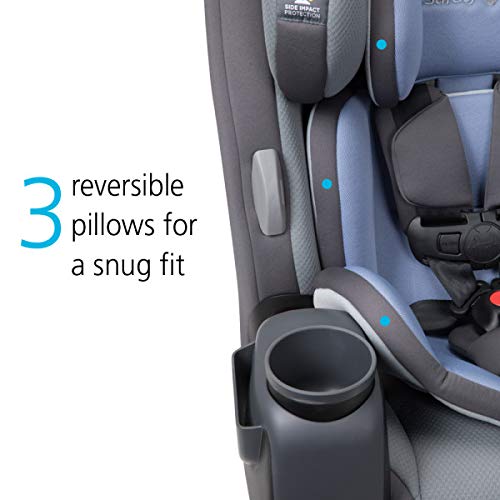 Safety 1st Grow and Go All-in-One Convertible Car Seat, Rear Facing Car Seat 5-40 lbs, Forward Facing Car 30–65 lbs, High Back Booster Seat 40-100 lbs, High Street