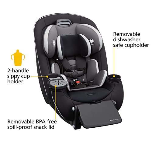 Safety 1st Grow and Go All-in-One Convertible Car Seat, Rear Facing Car Seat 5-40 lbs, Forward Facing Car 30–65 lbs, High Back Booster Seat 40-100 lbs, High Street