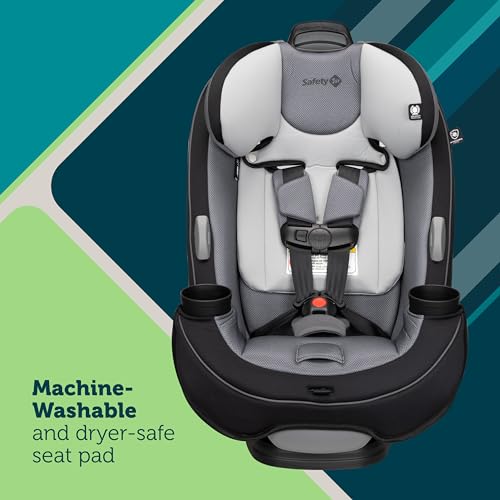 Safety 1st Grow and Go All-in-One Convertible Car Seat, Rear Facing Car Seat 5-40 lbs, Forward Facing Car 30–65 lbs, High Back Booster Seat 40-100 lbs, High Street