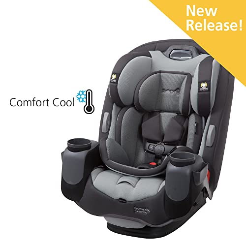 Safety 1st Grow and Go All-in-One Convertible Car Seat, Rear Facing Car Seat 5-40 lbs, Forward Facing Car 30–65 lbs, High Back Booster Seat 40-100 lbs, High Street