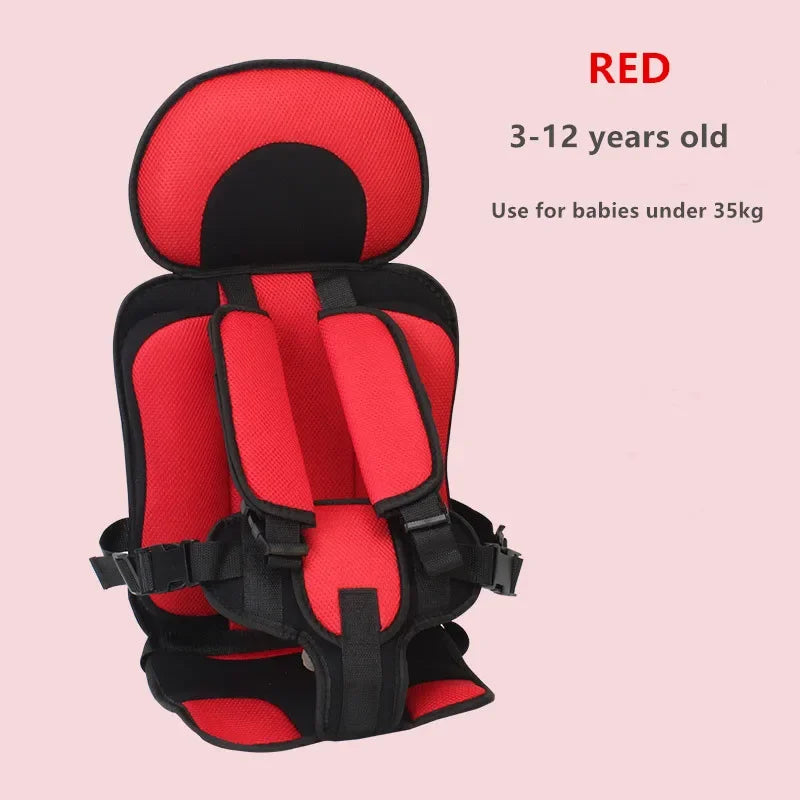 NEW Child Safety Seat Mat for 6 Months To 12 Years Old Breathable Chairs Mats Baby Car Seat Cushion Adjustable Stroller Seat Pad