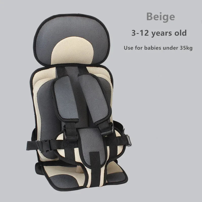 NEW Child Safety Seat Mat for 6 Months To 12 Years Old Breathable Chairs Mats Baby Car Seat Cushion Adjustable Stroller Seat Pad