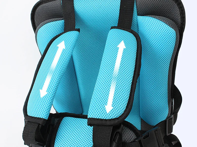 NEW Child Safety Seat Mat for 6 Months To 12 Years Old Breathable Chairs Mats Baby Car Seat Cushion Adjustable Stroller Seat Pad