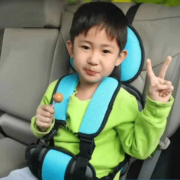 NEW Child Safety Seat Mat for 6 Months To 12 Years Old Breathable Chairs Mats Baby Car Seat Cushion Adjustable Stroller Seat Pad