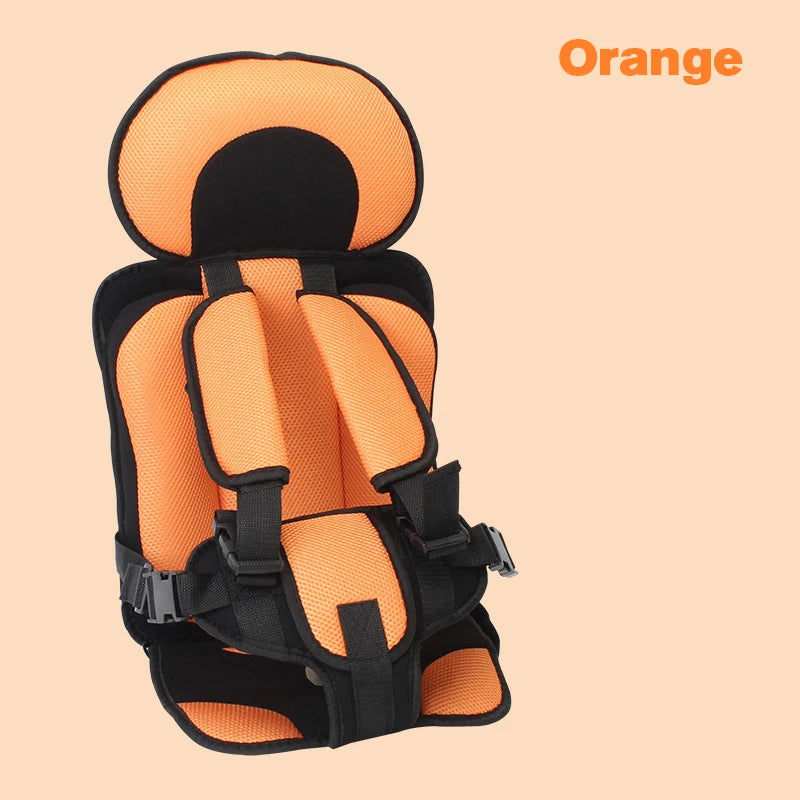 Child Safety Seat Mat for 6 Months To 12 Years Old Breathable Chairs Mats Baby Car Seat Cushion Adjustable Stroller Seat Pad