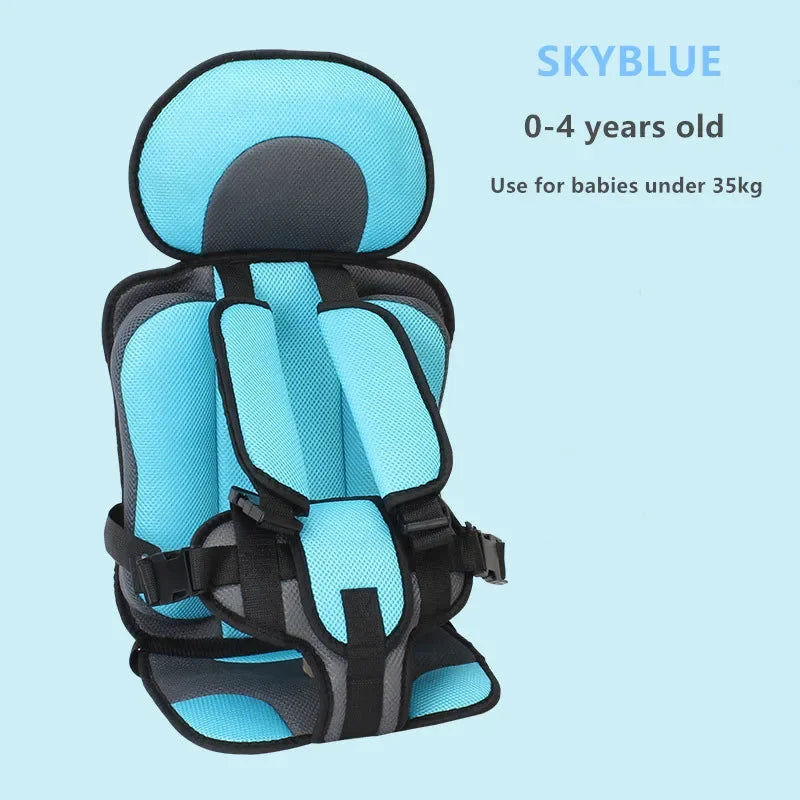 NEW Child Safety Seat Mat for 6 Months To 12 Years Old Breathable Chairs Mats Baby Car Seat Cushion Adjustable Stroller Seat Pad