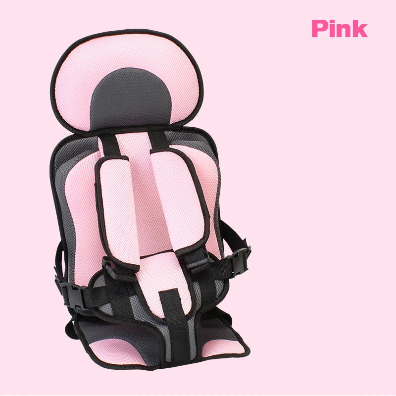 Child Safety Seat Mat for 6 Months To 12 Years Old Breathable Chairs Mats Baby Car Seat Cushion Adjustable Stroller Seat Pad