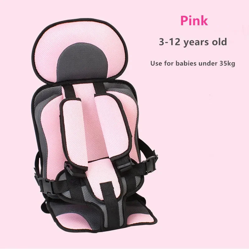 NEW Child Safety Seat Mat for 6 Months To 12 Years Old Breathable Chairs Mats Baby Car Seat Cushion Adjustable Stroller Seat Pad