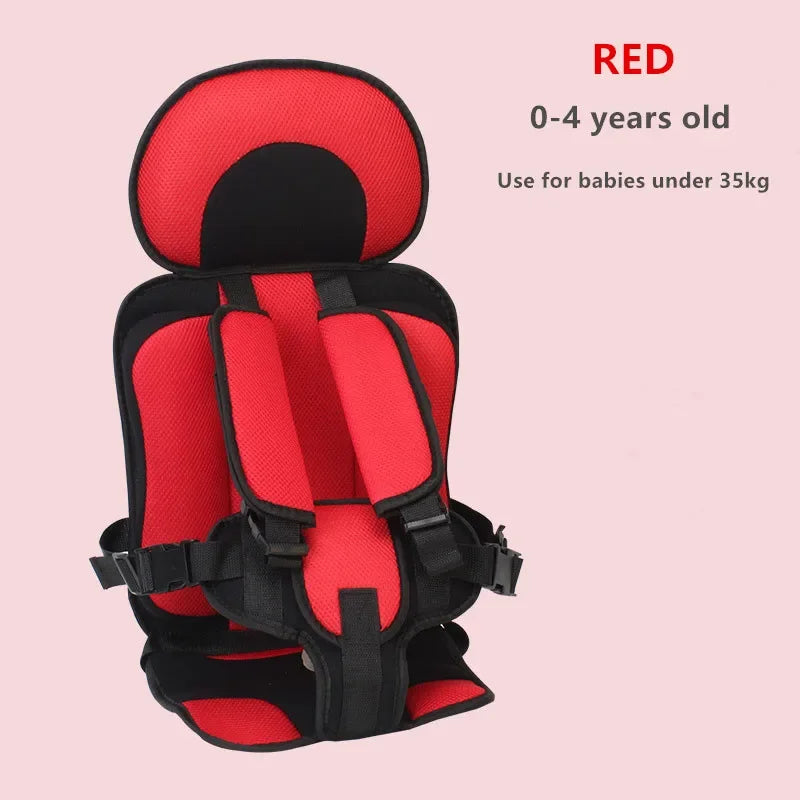 NEW Child Safety Seat Mat for 6 Months To 12 Years Old Breathable Chairs Mats Baby Car Seat Cushion Adjustable Stroller Seat Pad